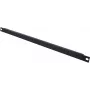 Front panel Omnitronic Z-19U Steel Black 0.5U — front panel for 19 inch rack, steel, black finish