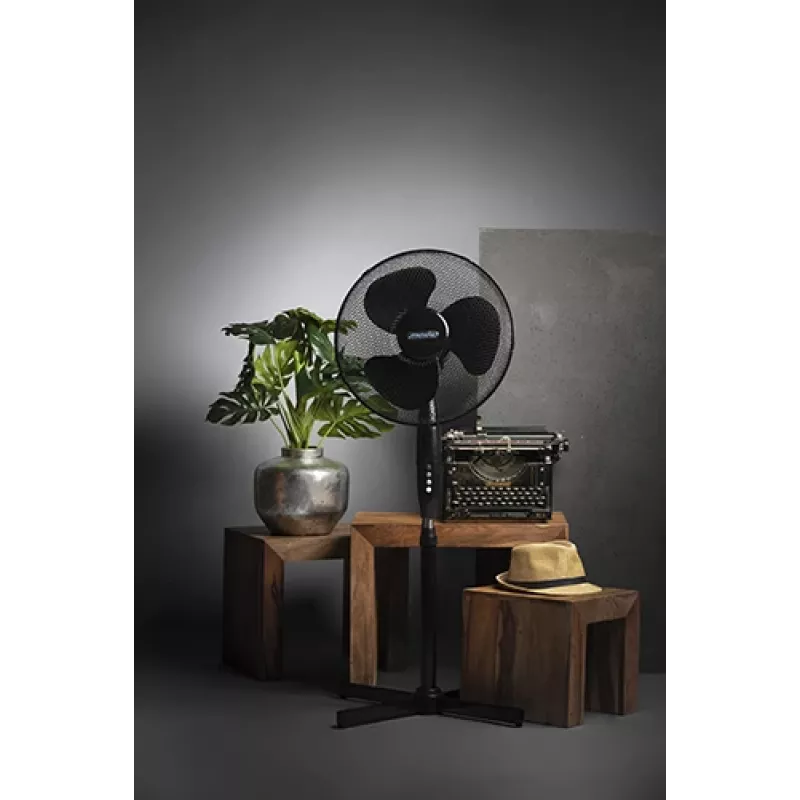 Mesko | Fan | MS 7311 | Stand Fan | Black | Diameter 40 cm | Number of speeds 3 | Oscillation | 45 W