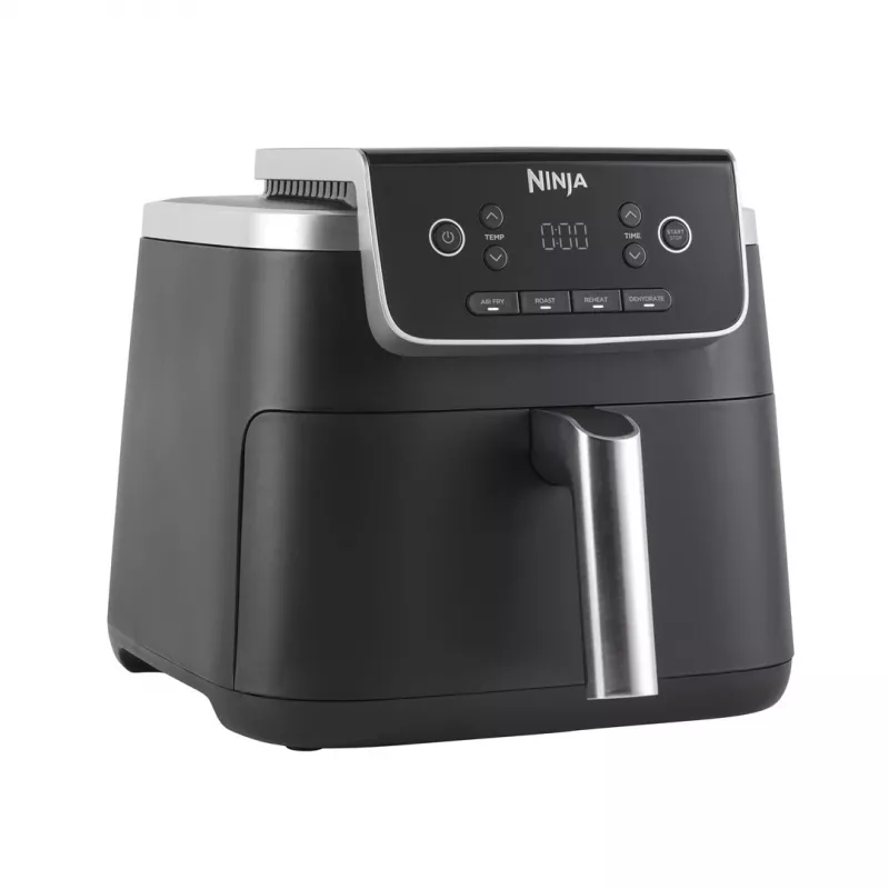 Hot air fryer Ninja AF140EU single 4.7 L 1750 W Black, 4 programs, LCD, crisper plate