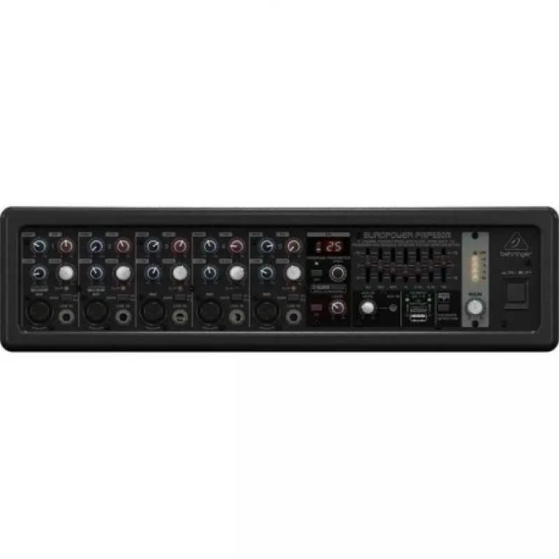 Behringer PMP550M audio mixer 5 channels 20 - 20000 Hz Black