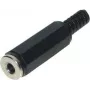 3.5 mm Mono Plug ShiverPeaks 22220511 — ShiverPeaks 3.5 mm mono connector, plastic housing