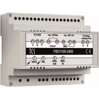 TCS FBO1110-0400 Interface TKI to 64Rufziele 16st Rufnummer DIN Rail 6TE (FBO1110-0400)