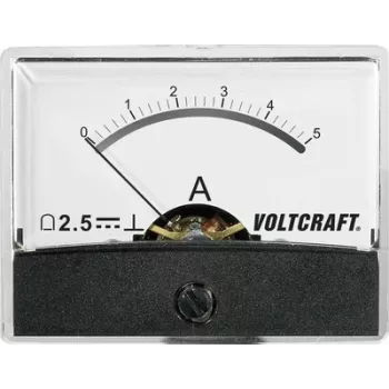 Voltcraft AM-60X46/5A/DC installation-Measuring Instrument AM-60X46/5A/DC 5 A moving-coil meter (AM-60X46/5A/DC)