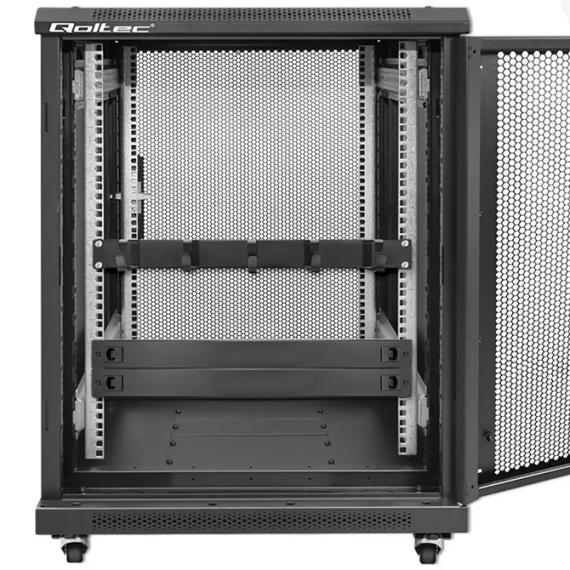 Cable organizer QOLTEC 54515 1U for 19-inch racks
