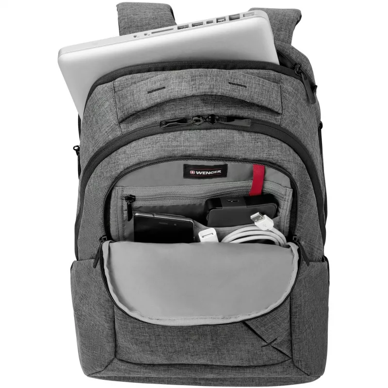 Wenger MoveUp - notebook backpack - 40.6 cm (16) - Heather Gray (605296)