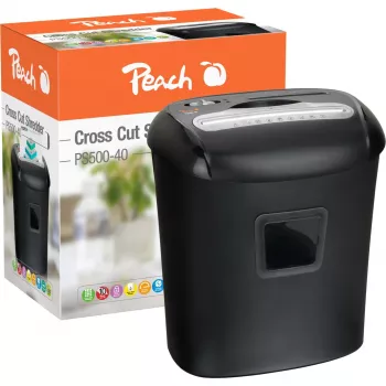 Peach PS500-40 paper shredder Cross shredding 68 dB Black