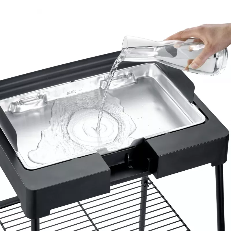 Electric Grill Severin PG 8568 2200 W Black Rectangular Cooking Surface