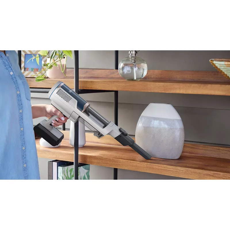 Sharkclean BU3521EU stick vacuum/electric broom 2-in-1 stick vacuum Battery Dry Bagless 21.6 W Blue, White