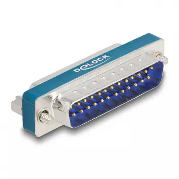 DeLOCK RF/EMI Interference Suppression Filter D-Sub 25 pin male to female low-pass inductive