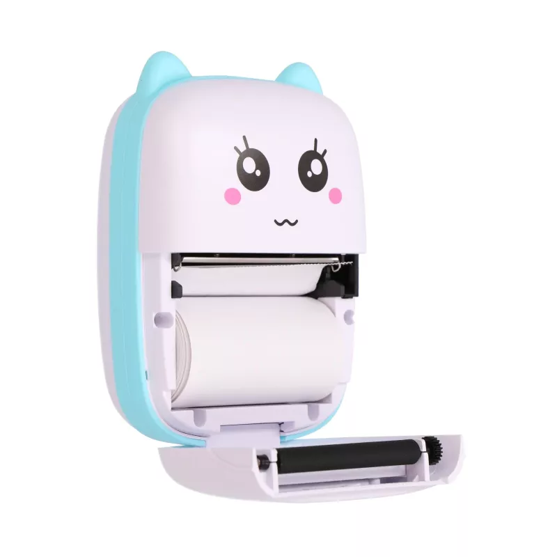 Thermal receipt printer Extralink EPP-002 Blue — 58 mm paper width