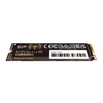 SSD M.2 2280 2 TB Silicon Power US75 PCIe 4.0 NVMe, Read 7000 MB/s, Write 6000 MB/s