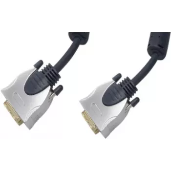 DVI cable ShiverPeaks 77442-SPP 2 m DVI-D Blue