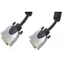 DVI cable ShiverPeaks 77442-SPP 2 m DVI-D Blue