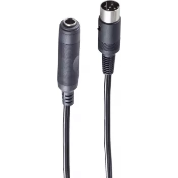 Audio Cable ShiverPeaks BS30201 0.2m DIN (5-pin) 6.35mm Black