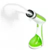 Handheld garment steamer ESPERANZA EHI008 — 1400 W, 0.22 L water tank, 20 g/min continuous steam, 1.6 m cord, green