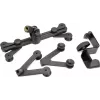Microphone stand pad holder Omnitronic IH-2 adjustable — shock-absorbing pad mount for microphone stands