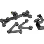 Microphone stand pad holder Omnitronic IH-2 adjustable — shock-absorbing pad mount for microphone stands
