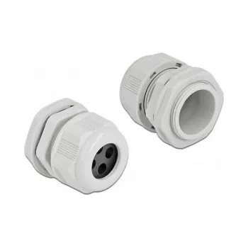 Cable Gland DeLOCK 60382 Grey Plastic 2 pcs