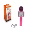Microphone MANTA MIC11-PK Pink — wired 3.5 mm jack, lightweight handheld