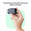Charger Green Cell PowerSource Duo30 – 1× USB-A, 1× USB-C, 3A