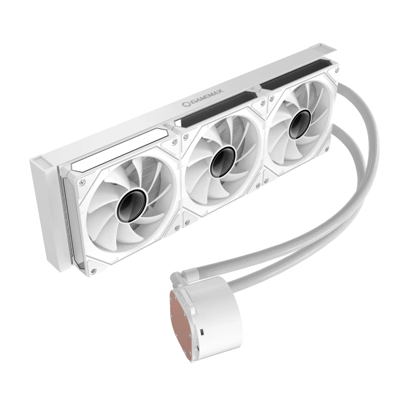 Gamemax | CPU Liquid cooler | ICEBURG 360 DIGITAL | White