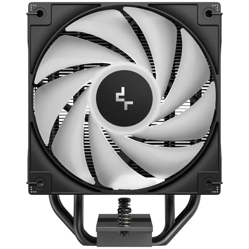 Fan DeepCool AG400 BK ARGB V2 120 mm Black — 120mm hydraulic bearing CPU cooler fan, multi-socket support