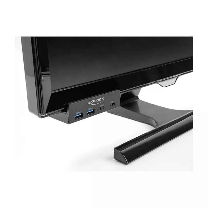 DeLOCK 64262 USB 2.0 Type-A Hub 5000 Mbit/s Black