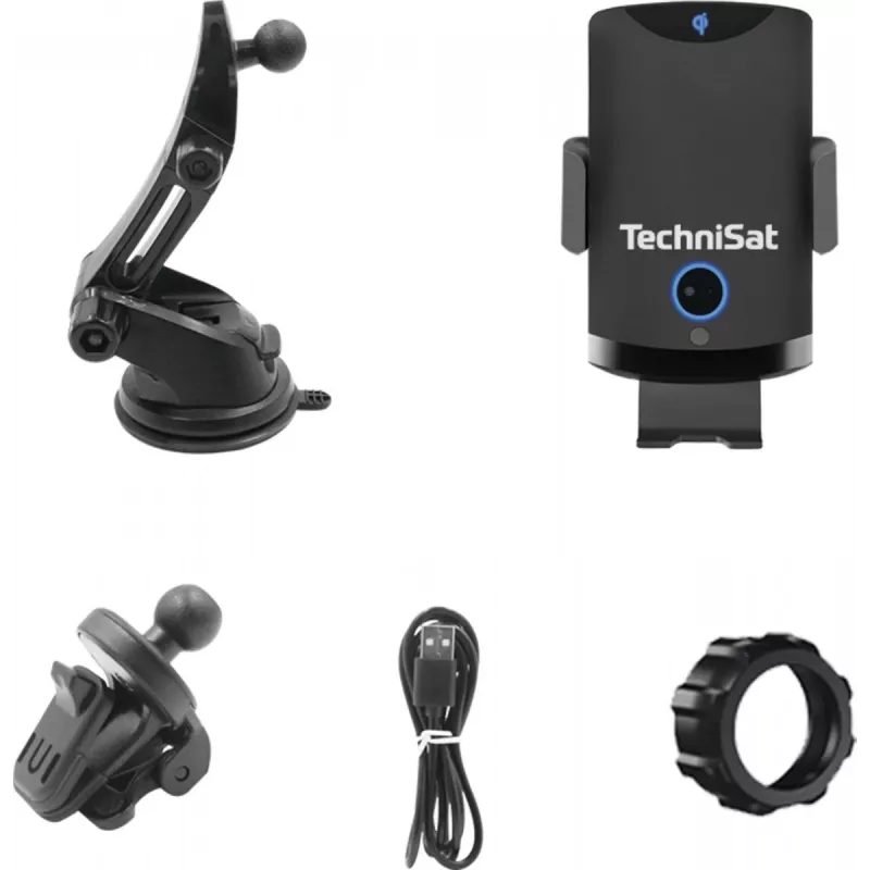 TECHNISAT TechniSat SmartCharge 2 smartphone and tablet mount with integrated charging support