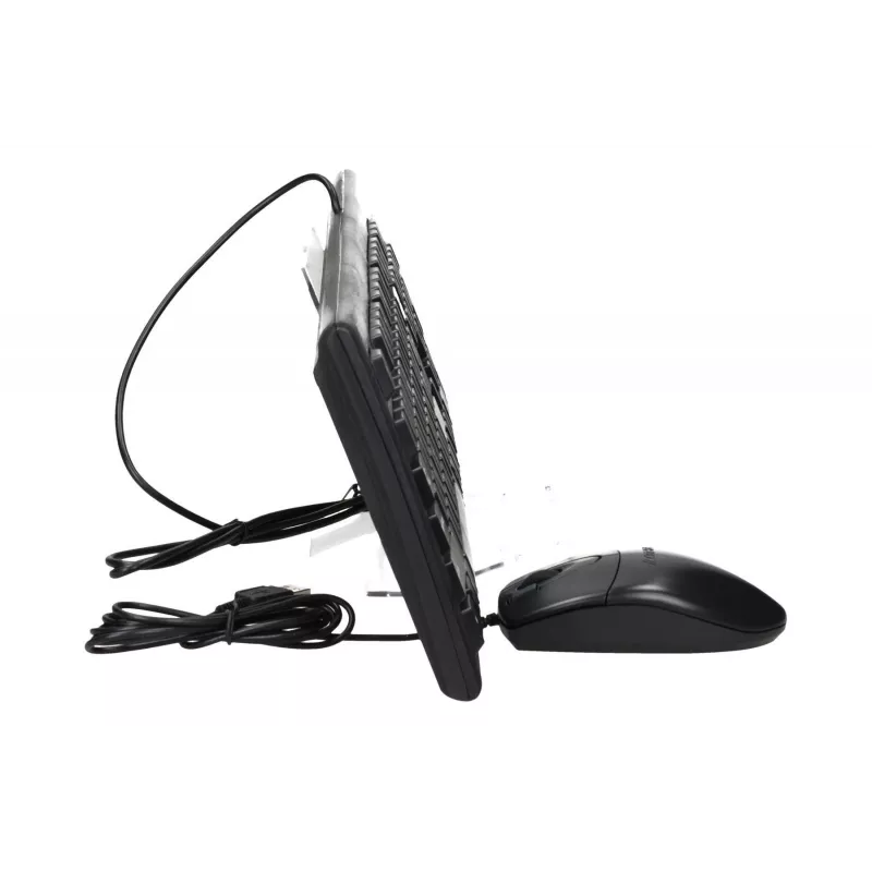 A4Tech Km-72620D - Keyboard-and-Mouse-Set - USB - US - Black