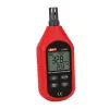 Mini Temperature and Humidity Meter Unit UT333 — portable thermo-hygrometer for temperature and relative humidity measurement