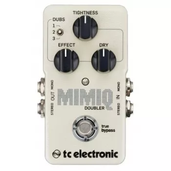 Guitar Effect Pedal TC Electronic Mimiq Doubler — Compact True Bypass Doubler