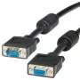VGA Cable ROLINE HQ 10m HD15 M - HD15 F