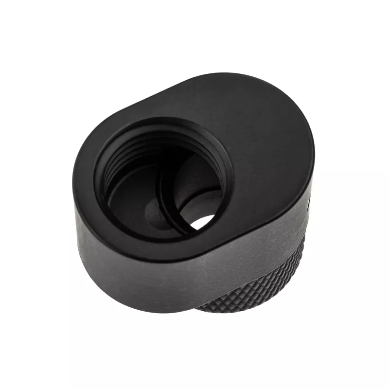 XSPC G1/4 Rotary 7mm Offset Fitting - matte black