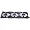 PHANTEKS NV-Series NV9 MK2 PC-Enclosure, EATX, DRGB, Tempered Glass - black & M25 Gen2 PWM D-RGB Fan 3er-Pack - Reverse Blade, 140mm, black + DRG