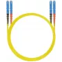 Fiber Patch Cable helos E2000 OS2 9/125 µm, single-mode, 3 m, yellow