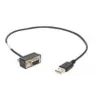 Motorola CBL-58926-05 serial cable Black USB Type-A DB-9