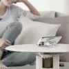 Phone stand SODI SIM-300 silver MagSafe — desktop holder for MagSafe-compatible iPhone
