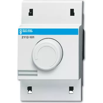 BUSCH JAEGER 2112-101 - Dimmer - Montierbar - Drehregler - Weiß - 230 V - 50 - 60 Hz