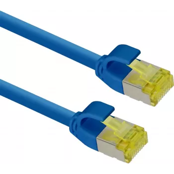 Networking Cable Helos 333085 7.5m Cat6a S/FTP RJ-45 Blue Yellow
