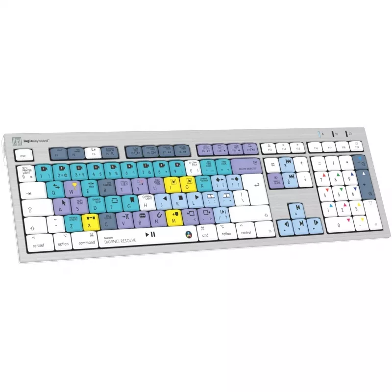 Logickeyboard LKB-RESC-CWMU-UK keyboard Office USB QWERTY English