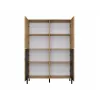 KAMARO 4DK SLIM/GŁ OAK ARTISAN DISPLAY CABINET