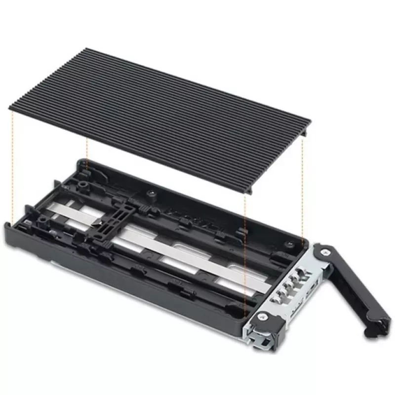 ICY DOCK ToughArmor MB834TP-B - Festplatten-Hot-Plugging-Schublade - 3.5 - M.2 NVMe Card - für ToughArmor MB833M2K-B, MB834M2K-B (MB834TP-B)