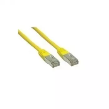 Networking Cable Alcasa 1m Cat6 RJ-45 S/FTP Yellow