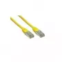 Networking Cable Alcasa 1m Cat6 RJ-45 S/FTP Yellow