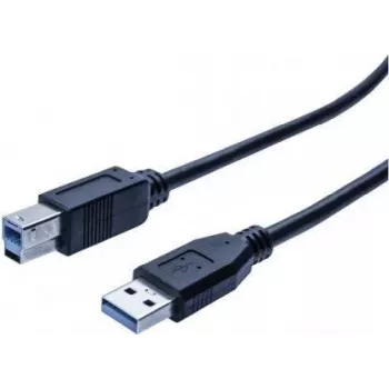 USB cable Tecline 532465 USB 3.2 Gen 1 2 m USB A USB B Black