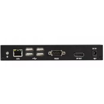 Blackbox Kvm Extender Catx - 4K SH DP USB 2.0 Serial Audio Local Video
