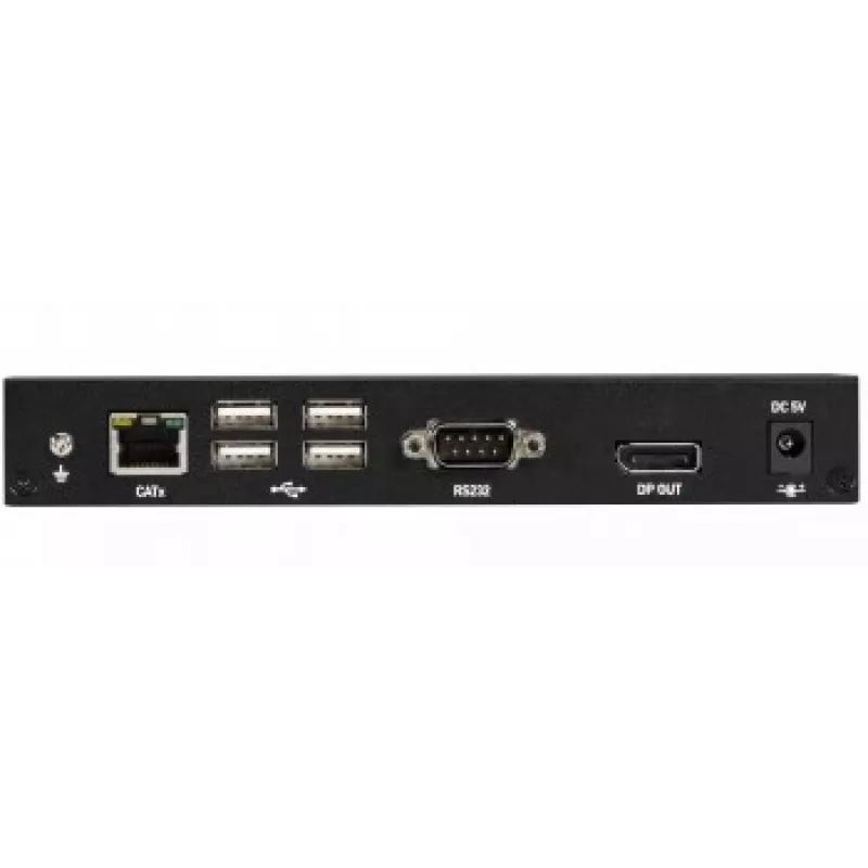 Blackbox Kvm Extender Catx - 4K SH DP USB 2.0 Serial Audio Local Video