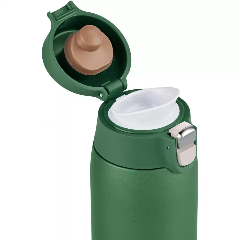 Travel mug EMSA N2151900, dark green, 0.4 L, flip lid