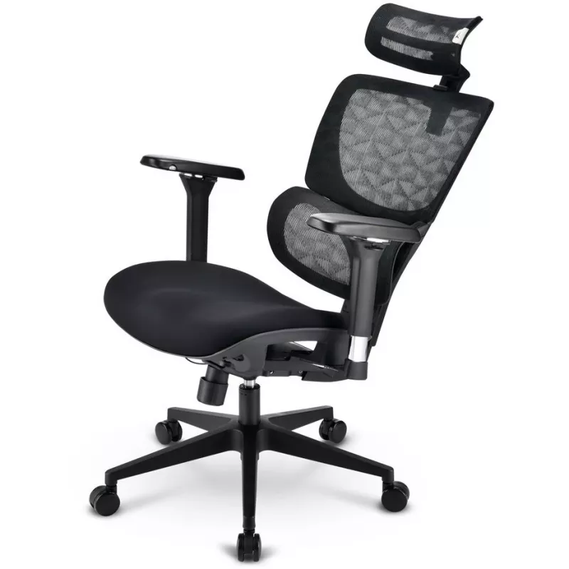 Office chair Sharkoon OfficePal C40 — black, ergonomic design, adjustable height