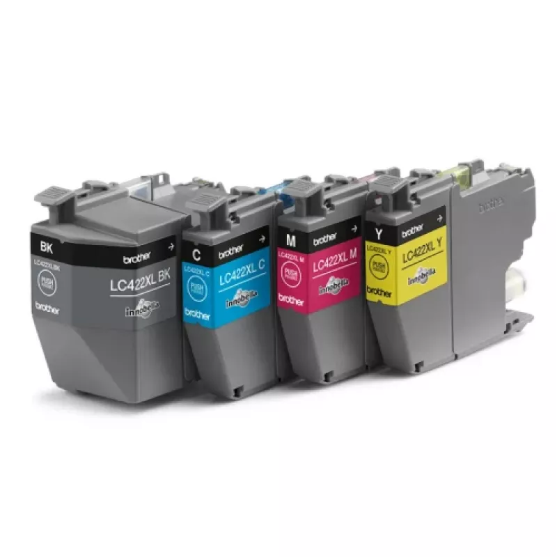 Brother LC422XLVALDR ink cartridge 4 pc(s) Original High (XL) Yield Black, Cyan, Magenta, Yellow